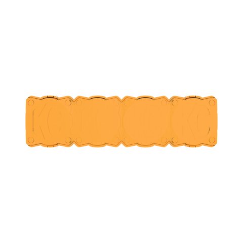 KC HiLiTES FLEX ERA LED Light Bar 10in. Light Shield - Amber (SHIELD ONLY) thumbnail 3