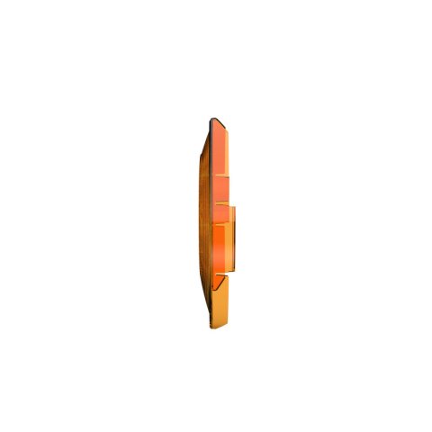 KC HiLiTES SlimLite 8in. LED Light Shield Driving (Shield Only) - Amber thumbnail 6