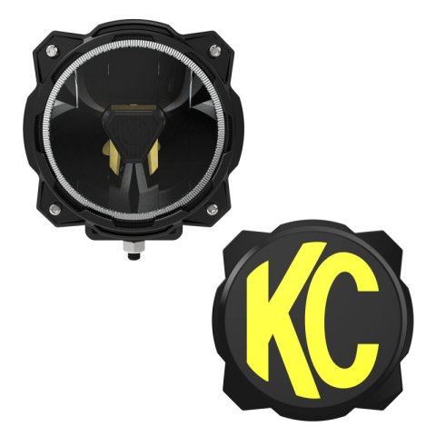 KC HiLiTES Gravity Titan LED 6in. - Single Light (Wide-40 Beam) thumbnail 1