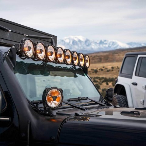 KC HiLiTES Gravity Titan LED 6in. - Single Light (Wide-40 Beam) thumbnail 3