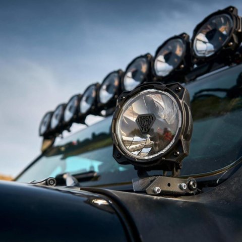 KC HiLiTES Gravity Titan LED 6in. - Single Light (Wide-40 Beam) thumbnail 4