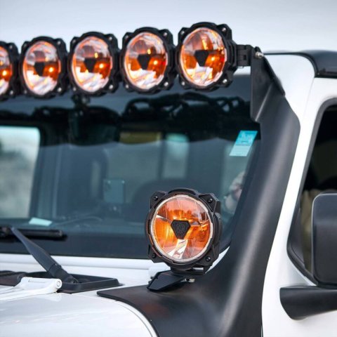 KC HiLiTES Gravity Titan LED 6in. - Single Light (Wide-40 Beam) thumbnail 8