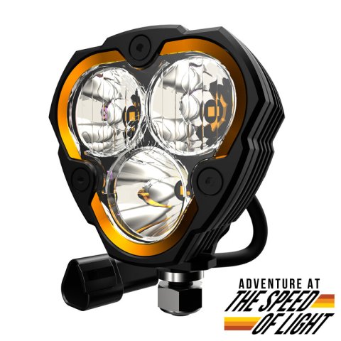 KC HiLiTES FLEX ERA 3 LED Light - Single Light Master Kit thumbnail 3