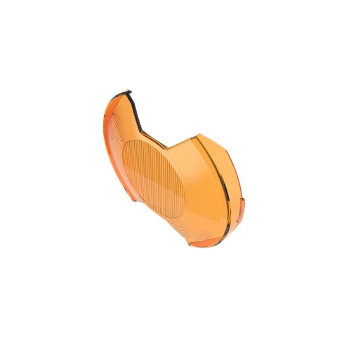 KC HiLiTES SlimLite 6in Light Shield - Spread Beam - Amber thumbnail 1