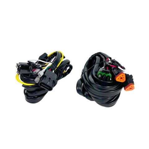 KC HiLiTES FLEX ERA Backup Wiring Harness 40 AMP Relay/3 Position Rocker Switch w/3-Pin DT Connector thumbnail 1