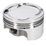JE Pistons 91-98 Mitsubishi 3000 GT 6G72 91.1mm Bore / -15.5 Dish Pistons - Set of 6 thumbnail 6