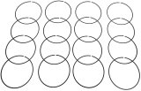 JE Pistons Ring Sets 1/16-1/16-3/16 RING thumbnail 1
