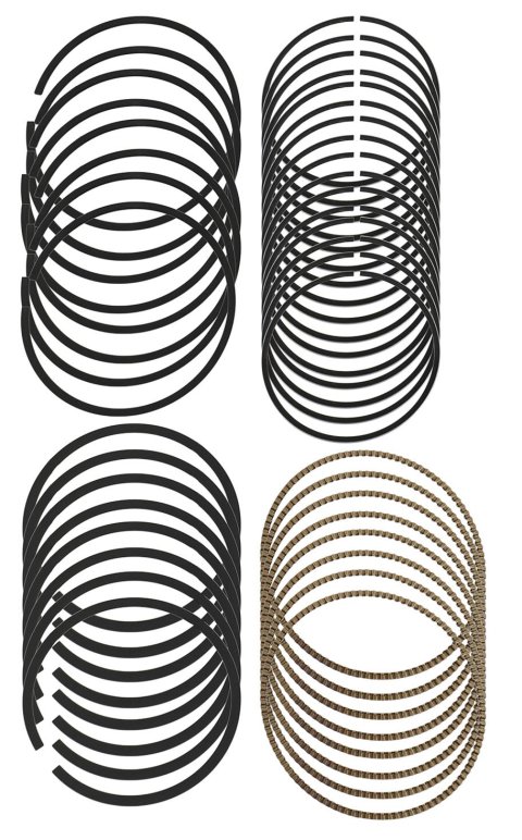 JE Pistons Ring Sets 1/16-1/16-3/16 ECONO