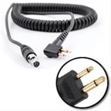 Rugged Radios Motorola 2-Pin Handheld Radio - Headset Coil Cord thumbnail 1
