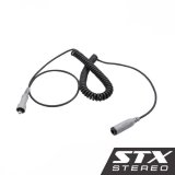 Rugged Radios STX STEREO Headset or Helmet Extension Coil Cable thumbnail 1