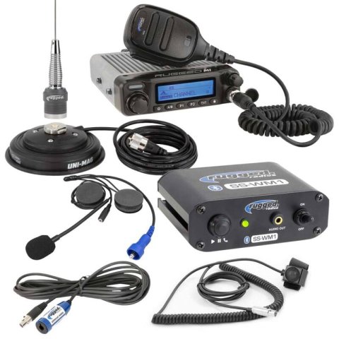 Rugged Radios SS-WM1 Single Seat Kit with Digital Radio Helmet Kit thumbnail 1