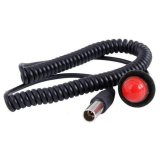 Rugged Radios Hole Mount Steering Wheel Push to Talk (PTT) with Coil Cord for Car Harnesses thumbnail 2
