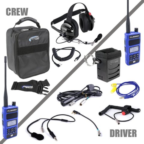 Rugged Radios NASCAR and IMSA Racing Comm System IMSA / R1 / Blue thumbnail 1