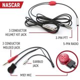 Rugged Radios NASCAR and IMSA Racing Comm System IMSA / RDH16 / Black thumbnail 1
