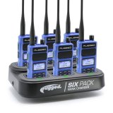 Rugged Radios 6 PACK - Choose Your Business Band Two Way Handheld Radio R1 Blue thumbnail 1