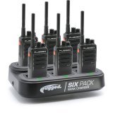 Rugged Radios 6 PACK - Choose Your Business Band Two Way Handheld Radio R1 Blue thumbnail 3