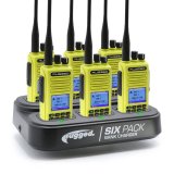 Rugged Radios 6 PACK - Choose Your Business Band Two Way Handheld Radio R1 Blue thumbnail 6