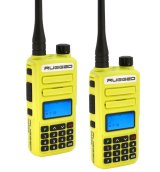 Rugged Radios 2 PACK - Rugged GMR2 PLUS - GMRS / FRS Two Way Handheld Radios Safety Yellow thumbnail 2