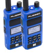 Rugged Radios 2 PACK - Rugged R1 - Business Band Two Way Handheld Radio - Digital and Analog thumbnail 4