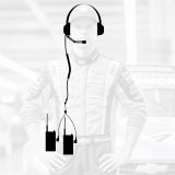 Rugged Radios Crew Chief - H42 Spotter Headset and Rugged Handheld Radio Package - Safety Yellow thumbnail 3