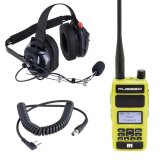 Rugged Radios Crew Chief - H42 Spotter Headset and Rugged Handheld Radio Package - Safety Yellow thumbnail 7