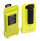 Rugged Radios GMR2 Replacement Lithium Battery w/12v Charge Port and Belt Clip Safety Yellow thumbnail 2