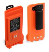 Rugged Radios GMR2 Replacement Lithium Battery w/12v Charge Port and Belt Clip Safety Orange thumbnail 2