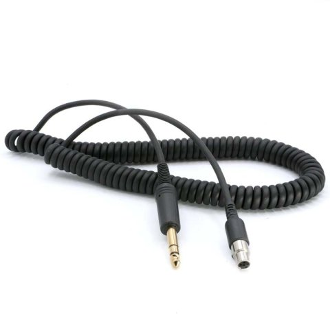 Rugged Radios Firetruck Intercom Headset Coil Cord for 1/4 Style Jacks & FHS Headset