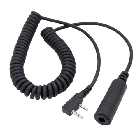 Rugged Radios OFFROAD Headset / Helmet Coil Cord Cable for Rugged Radios and Kenwood Radios thumbnail 1