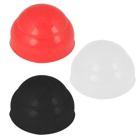 Rugged Radios Replacement Push to Talk (PTT) Button Covers Black