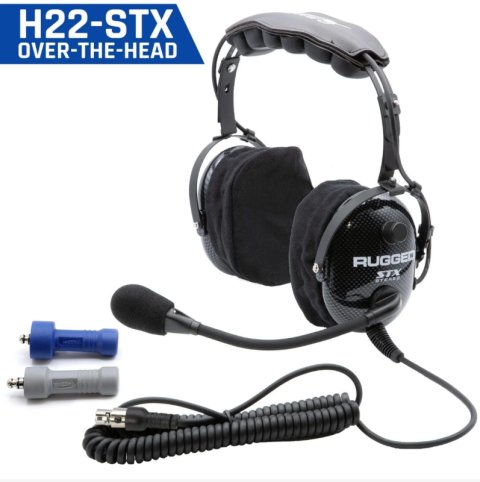 Rugged Radios ULTIMATE HEADSET for STEREO and OFFROAD Intercoms - OTH thumbnail 1
