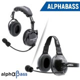 Rugged Radios AlphaBass Carbon Fiber Headset for STEREO and OFFROAD Intercoms Over The Head thumbnail 2