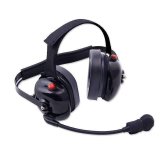 Rugged Radios H60 Dual Radio Behind the Head (BTH) Headset - Black thumbnail 1