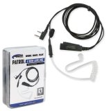 Rugged Radios Lapel Mic - 2 Wire with Acoustic Tube for Handheld Radios thumbnail 2
