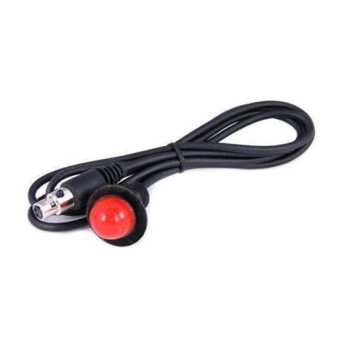 Rugged Radios Hole Mount Push to Talk Cable (PTT) with 48 Straight Cord for Intercoms thumbnail 2