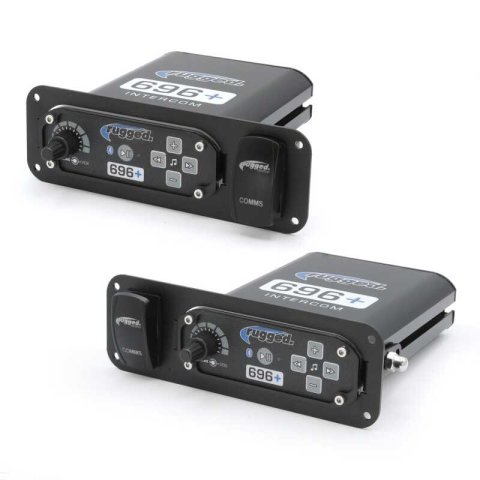 Rugged Radios In-Dash Mount with Switch Hole for Rugged Intercoms