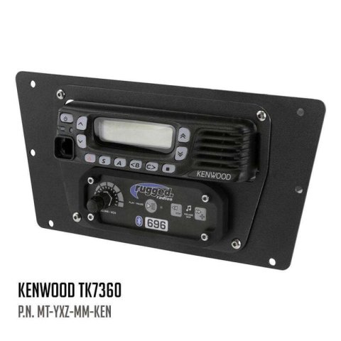 Rugged Radios Yamaha YXZ Multi-Mount Motorola CM300D and Motorola/Vertex VX2200