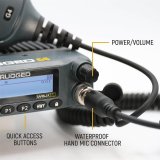 Rugged Radios Rambler G4 GMRS Band Mobile Radio with Stealth Antenna thumbnail 2