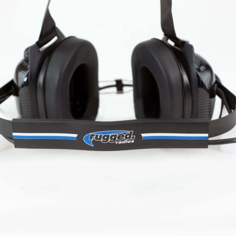 Rugged Radios H41 Behind the Head (BTH) Headset for 2-Way Radios - Carbon Fiber thumbnail 5