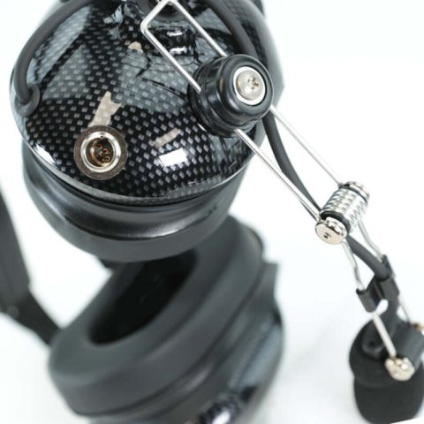 Rugged Radios H41 Behind the Head (BTH) Headset for 2-Way Radios - Carbon Fiber thumbnail 7