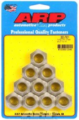ARP 5/8in -18in NASCAR Wheel Stud Nut Kit (Pack of 10) thumbnail 5