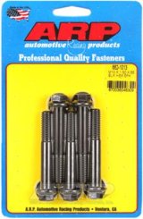 ARP M10 x 1.50 x 65 Hex Black Oxide Bolts (5/pkg) thumbnail 1