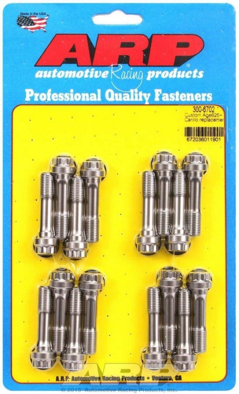 ARP 3/8in Custom Age 625+ Carrillo Replacement (Pack of 16) thumbnail 5