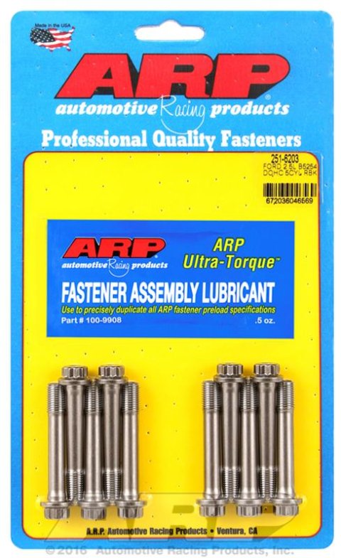 ARP Ford 2.5L B5254 DOHC 5Cyl Rod Bolt Kit