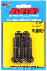 ARP M8 x 1.25 x 45 Hex Black Oxide Bolts (5/pkg) thumbnail 2