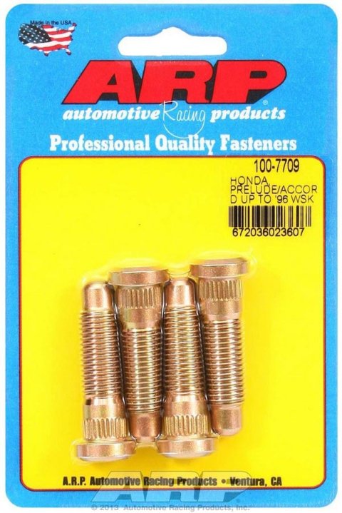 ARP 80-00 Honda M12x1.85inch Wheel Stud Kit (4 Studs/1 Wheel) thumbnail 2