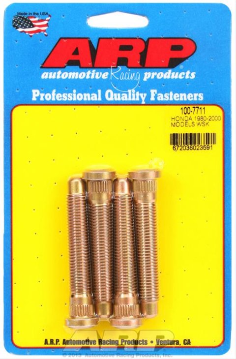 ARP 80-00 Honda M12x2.85inch 4 Wheel Stud Kit thumbnail 2