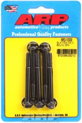 ARP M6 X 1.00 X 80 Hex Black Oxide Bolts - 5pk thumbnail 2