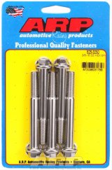 ARP 3/8-16 x 3.250 Hex 7/16in Wrenching SS Bolt Kit (5/pk) thumbnail 2