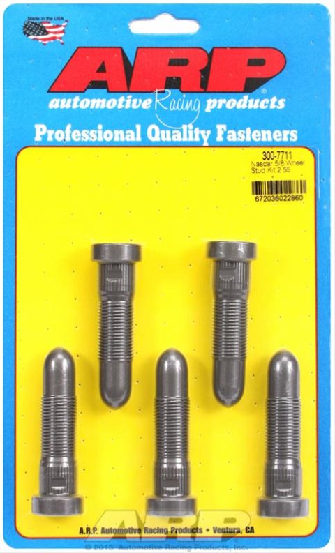 ARP 5/8-18 NASCAR Wheel Stud Kit (Pack of 5)